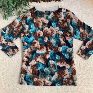 Talbots Lightweight 3/4 Sleeve Merino Sweater